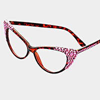 Bubbly Cat Eye UV Protection Optical Glasses
