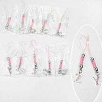 Assorted Letters Cell Phone Charm Straps
