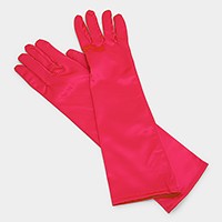 Dressy satin gloves