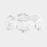 Metal Knot Stretch Bracelet