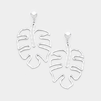 Leaf Metal Earrings