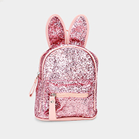 Sequin Cute Bunny Ears Kids Mini Backpack Bag
