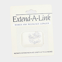 Instantly Extend Necklace Length up to  3.5 Inches