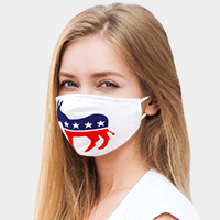 American Flag Donkey Fashion Mask