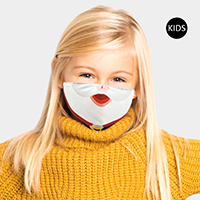 Santa Claus Mouth Print Kids Fashion Mask
