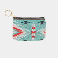 Western Patterned Coin / Card Purse