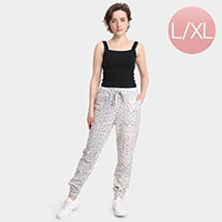Leopard Patterned Loungewear Pants