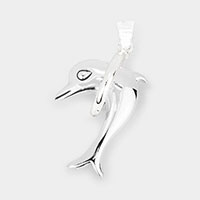 Metal Dolphin Pendant