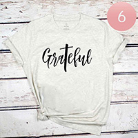 6PCS - Assorted Size Grateful Graphic T-shirts