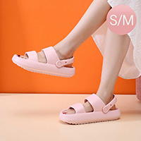 Solid Soft Sole Indoor Sandals / Slippers