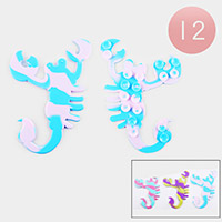12PCS - Scorpion Squidopop It Sucker Fidget Kids Toys