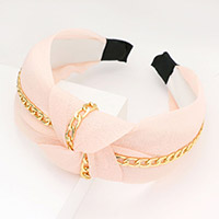 Chain Trim Knot Headband