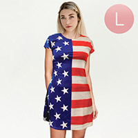 American USA Flag Dress