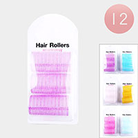 12 SET OF 3 - Hair Rollers