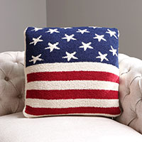 American USA Flag Cushion Cover
