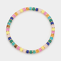 Multi Beads Stretch Bracelet