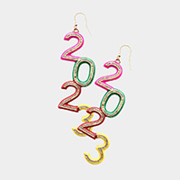 2023 Message Drop Down Earrings