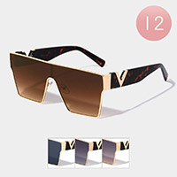 12PCS - Square Wayfarer Sunglasses