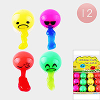 12PCS - Vomiting Egg Yellow Elder Brother Toys