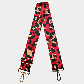 Leopard Patterned Bag Strap