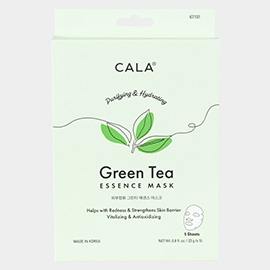 5Sheets- Purifying Hydrating Green Tea Essence Facial Masks