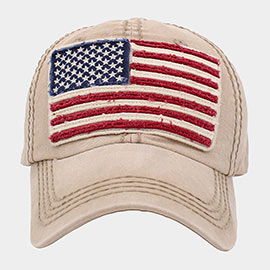 American USA Flag Vintage Baseball Cap