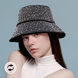 Reversible Bling Bucket Hat