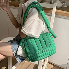 Quilted Padded Crossbody Bag
