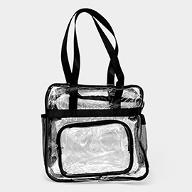 Clear Transparent Tote Bag / Shoulder Bag