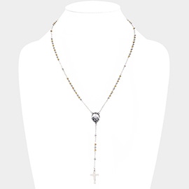 Stainless Steel Rosaries Necklace