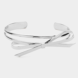 Metal Bow Cuff Bracelet