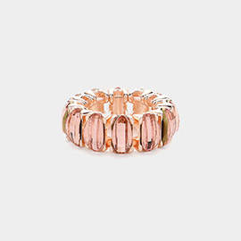 Marquise Stone Cluster Stretch Ring