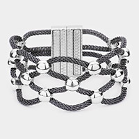 Lattice Metal Mesh Bracelet