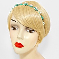 Blossom Flower Crystal Headband
