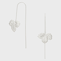 Leaf Thread Earrings