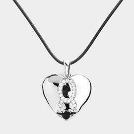 Taurus - Zodiac Heart Layered Pendant Necklace