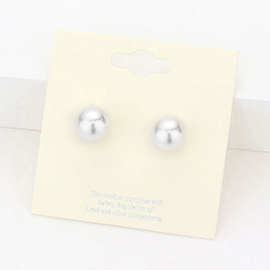 10mm Pearl Stud Earrings