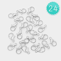 24 PCS - 10 mm Lobster Claw Clasps