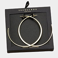 Secret Box _ Gold Dipped Hoop Earrings