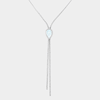 Teardrop Mother of Pearl Necklace