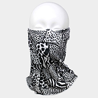 Animal Print Face Tube Mask / Scarf