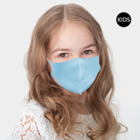 Solid Reusable Kids Fashion Mask