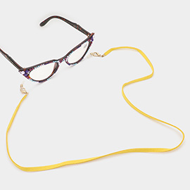 Suede Mask Chain / Glasses Chain / I.D Holder Necklace
