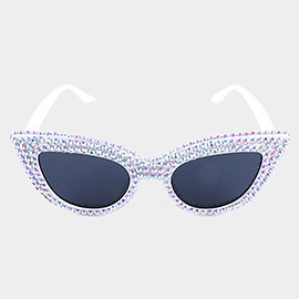 Studded Cat Eye Sunglasses