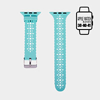 Cut Out Pattern Apple Watch Silicone Band