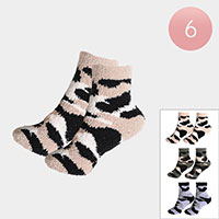 6PAIRS - Camouflage Socks