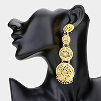 Indian Ethnic Traditional Jhumka Link Drip Down Earrings