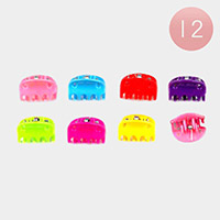 12 SET OF 20 - Mini Claw Clips