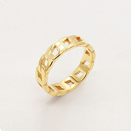 Chain Stainless Steel Ring
