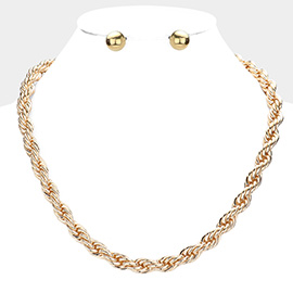20 Inch Metal Chain Necklace
